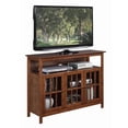 thumbnail image 3 of Convenience Concepts Big Sur Deluxe 55 inch TV Stand with Storage Cabinets and Shelf, Dark Walnut, 3 of 10