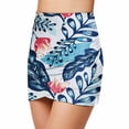 thumbnail image 3 of Sunflower Shorts Women Stars And Stripes Bikini Swim High Running Swim Shirring Bottom Swimsuit Bikini Swim Women Briefs Bottom Beach Shorts Beach Swimwear Waist Bikini Swim Shorts Women's Swimwear, 3 of 9