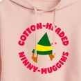 thumbnail image 3 of ELF - Christmas Family Set Ninny Muggins Cropped Graphic Hoodie, 3 of 5