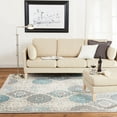 thumbnail image 6 of Home Dynamix Boho Andorra Transitional Damask Area Rug, Gray/Blue, 9' 2" x 12' 5" Rectangle, 6 of 6