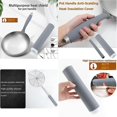 thumbnail image 5 of Kitchen Pot Pan Handle Saucepan Holder Sleeve Heat Insulation Slip Silicone Cover Grip, 5 of 5