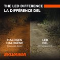 thumbnail image 3 of Sylvania H7 LED Powersport Headlight Bulbs | 6000K Cool White Light - 2 Pack, 3 of 6