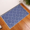 thumbnail image 1 of 2 x 3 Foot Heavy Duty Low Pile Area Rug - Ultra-Thin Non Slip Area Rug - Washable Cotton Indoor Rug for Front Door Foyer Rug for Entryway, 1 of 7