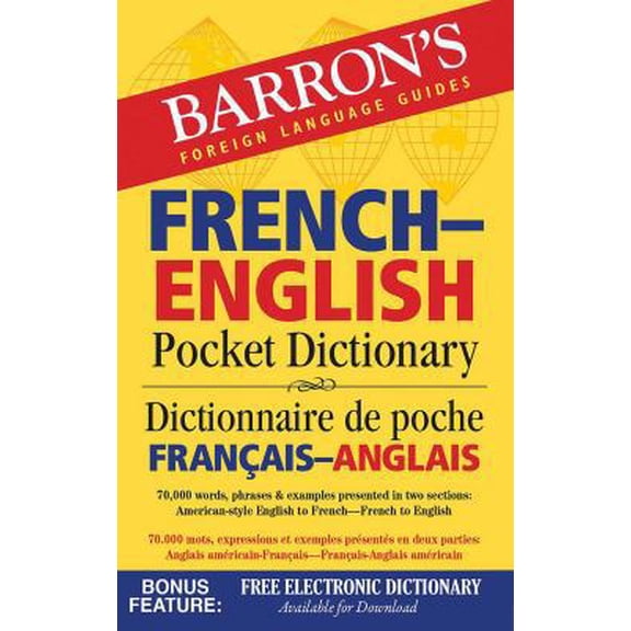 Pre-Owned French-English Pocket Dictionary: 70,000 Words, Phrases & Examples (Paperback) 1438006071 9781438006079