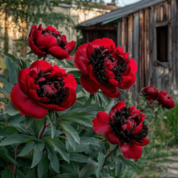Peony,Shade Plant for Gardens-Easy Grow-Low Maintenance-Ideal for Beds Borders, Plant Pots & Planters