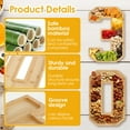 Number Platters Austok Charcuterie Number Board Wood Cardboard Number Tray Fillable ...
