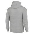 thumbnail image 3 of Men's Starter Heather Gray New York Rangers Player Grid Fleece Pullover Hoodie, 3 of 3