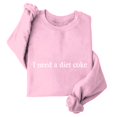 thumbnail image 6 of Tittly Sweatshirt for Women Womens Pullover Long Sleeve Sweatshirt For Women Crewneck Fleece Sweater Retro Fall Sweatshirt Crewneck Sweatshirts Women Graphic Sweatshirts for Women Pink S, 6 of 6