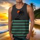 thumbnail image 2 of Tanques para Hombre de Verano Solto Chaleco Impresión Deportivo Cuello Redondo sin Mangas, 2 of 9