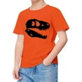 thumbnail image 3 of LUOGENLI Ensemble Maxi à Manches Courtes Imprimé Col Rond Été pour Garçons 2025 Fente Orange 6-7 Ans, 3 of 3