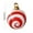 B-1PC, variant on Christmas Inflatable Ball 60CM Outdoor Decoration, PVC Holiday Yard Lawn Ornament, Large Christmas Ball for Garden Porch Inflatable Xmas Decor