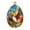 B, variant on Ympkerial Easter Ornaments Set Religious Decor with He Is Risen and Cross Motifs Includes Egg Tree Ornaments and Window Suncatchers for Home Decor