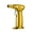 Gold, variant on Blue Blue Alloy Metal Windproof Butane Lighter Single Blue Flame Torch With Ceramic Insulation
