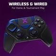 thumbnail image 2 of PDP Victrix Pro BFG Controlador de juegos inalámbrico para Playstation 5 / PS5 PS4 PC Modular Esports Gamepad Botones reasignables Disparadores/paletas/D-Pad/Fightpad PC App personalizables Negro, 2 of 5