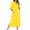 Yellow, variant on LADIGASU Women's Winter Warm Nightgown And Winter Nightdress Zip With Pokets Loose Pajamas