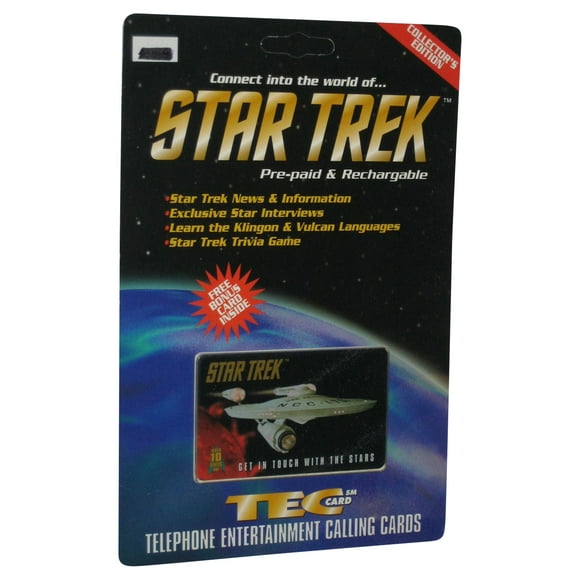 Star Trek NCC-170 Carte d'Appel pour Divertissement Téléphonique