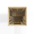 thumbnail image 3 of Maxxus 2-Person Low EMF FAR Infrared Sauna, Canadian Hemlock, Chromotherapy Lighting, Bluetooth, 3 of 8