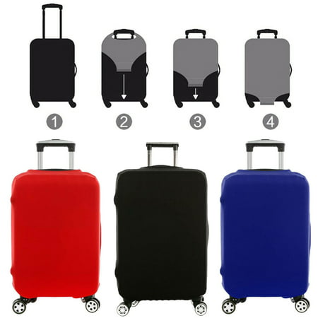 TSV Luggage Protective Covers Suitcase Protector Dustproof Prevent scratch, Fits 26