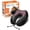 Black, variant on BLACK+DECKER Memory Foam Travel Pillow, Ergonomic Cervical Neck Pillow, Gray
