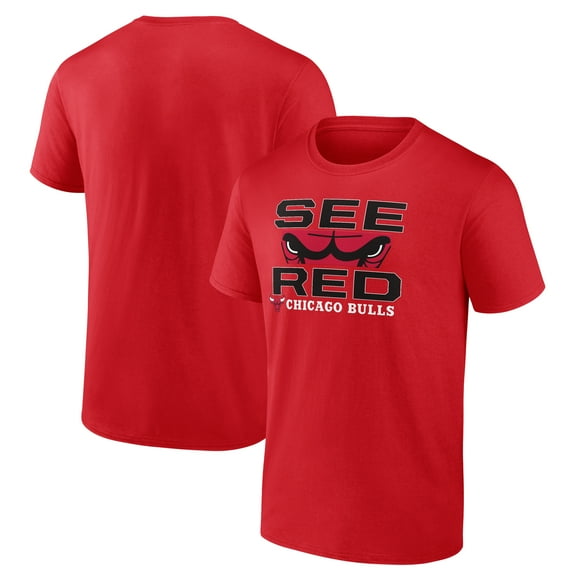 Men's  Red Chicago Bulls Home Town T-Shirt