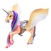 11'' My Sparkle Unicorn Toy with Wings and Removable Saddle Unicorn Toys for Boys and Girls My Unicorn Styling Head Unicorn Gifts for Kids Age 3 4 5 6 7