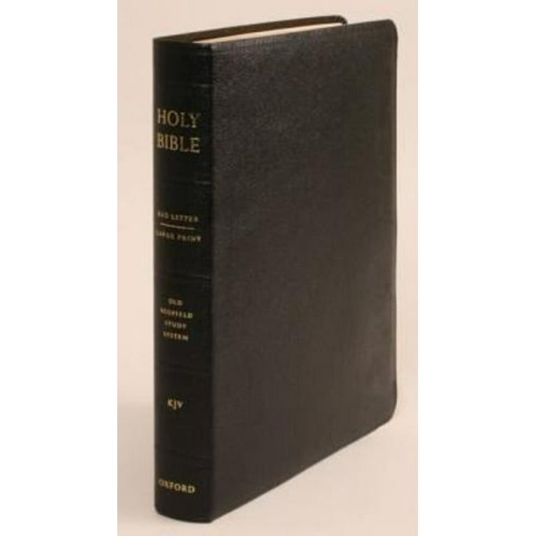 Old Scofield Study Bible-KJV-Large Print, (Hardcover