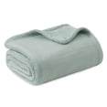 thumbnail image 3 of Fleece Throw Blanket for Couch Sage Green, 260GSM Lightweight Plush Fuzzy Cozy Soft Blankets and Throws for Sofa, 50x60 inches, 3 of 7