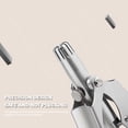 thumbnail image 2 of 10 Pcs Tondeuse Manuelle Lavable pour Poils du Nez en Acier Inoxydable Rasoir pour Poils des Oreilles et du Nez, 2 of 6