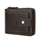thumbnail image 1 of Cartera con cremallera MING CLAN de cuero con bloqueo RFID para hombre, 1 of 7