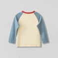 thumbnail image 4 of Children's Shoulder Insertion Long Sleeved T-shirt Girls Base Shirt (2-10Y) - Weekend Happy Bunny Print Raglan Top for Comfortable Wear, Limited Time Offer Under 10 Dollars, 4 of 6