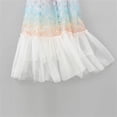 thumbnail image 5 of Sngxgn Girl's Short Sleeve Floral Print Loose Casual Long Dress(White,150), 5 of 9