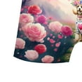 thumbnail image 5 of Hello Valentine’s Day Poodle Flower Crown Romantic Pink Floral All Over Print Boxer Briefs Underwear for Men Dad Poodles Dog Lover Gifts Idea - 00031, 5 of 6