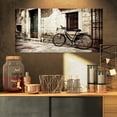 thumbnail image 3 of Designart 'Bicycle with Shopping Bag ' Landscape Photo Canvas Art Print, 3 of 3