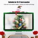 thumbnail image 5 of Cubierta Del Monitor De La Computadora, Cubierta De La Pantalla De La Computadora De Papá Noel/muñeco De Nieve/alce, Decoración De La Atmósfera Navideña De La PC Para La ANGGREK Otros, 5 of 8