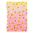 thumbnail image 7 of FORMRS 1-Subject Spiral Notebook 8" x 5" College Ruled 60 Refillable Sheet A5 Hard Cover, Gradient Pink Stars, 7 of 7