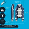 Bestway HydroForce Mirovia Pro 5Person Inflatable Boat Set with