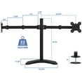 thumbnail image 2 of axGear Dual Monitor Stand Adjustable Desk Mount Holder Screen Arm for Led LCD 13 - 27 Inch, 2 of 8