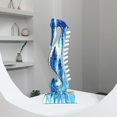 thumbnail image 4 of 1 pieza de resina arte abstracto arte inspirador estatua interior exterior de estar cocina baño Patio habitación Baoblaze Estatua de estatuilla de caballito de mar, 4 of 8