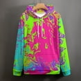 thumbnail image 6 of Neon Oversized Hoodies for Women Pullover Womens Clothes with Pocket Mens Ultimate Pullover Hoodie Sweatshirt S-6XL, 6 of 8