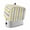 Yellow, variant on Yellow Grey Stripe Toaster Cover 4 Slice, Modern Farmhouse Vertical Striped Dustproof Bakeware Oven Protector with Top Hook, Waterproof Small Kitchen Appliance Toasters Dust Cover, 12"x11"x8"