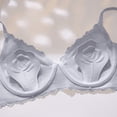 thumbnail image 3 of HBGVBA Women's Push Up Bras Summer Thin Lace Solid Color Breathable No Underwire Supportive Bra, 3 of 5