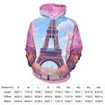 thumbnail image 2 of Eiffel Tower in Spring(1) (2)-2 3D Print Hoodie Men Women Autumn Thin Pullover Sweatshirt Vintage Streetwear Tops, 2 of 6