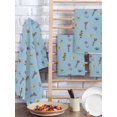 thumbnail image 2 of Spring Flowers Kitchen Dish Towels for Drying Dishes Set of 4, Pink Yellow Wildflowers Pastoral Botanical Blue Waffle Weave Microfiber Hand Tea Bathroom Towels Quick Dry & Absorbent Towel 15.7x23.6, 2 of 7