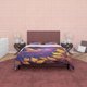 thumbnail image 4 of Funda Nórdica Morada Con Pájaro En Estrellas Galaxia Morada, Juego De Cama Otoño, Cálido, 4 of 6