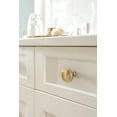 thumbnail image 2 of Amerock Faraday 1-1/4 inch (32mm) Diameter Champagne Bronze Cabinet Knob, 2 of 6