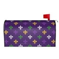 thumbnail image 2 of Xecao Purple Mardi Gras for Mailbox Cover with Magnetic Strips, Waterproof and Sunscreen, Adds a Decorative Touch to Your Garden Yard., 2 of 9