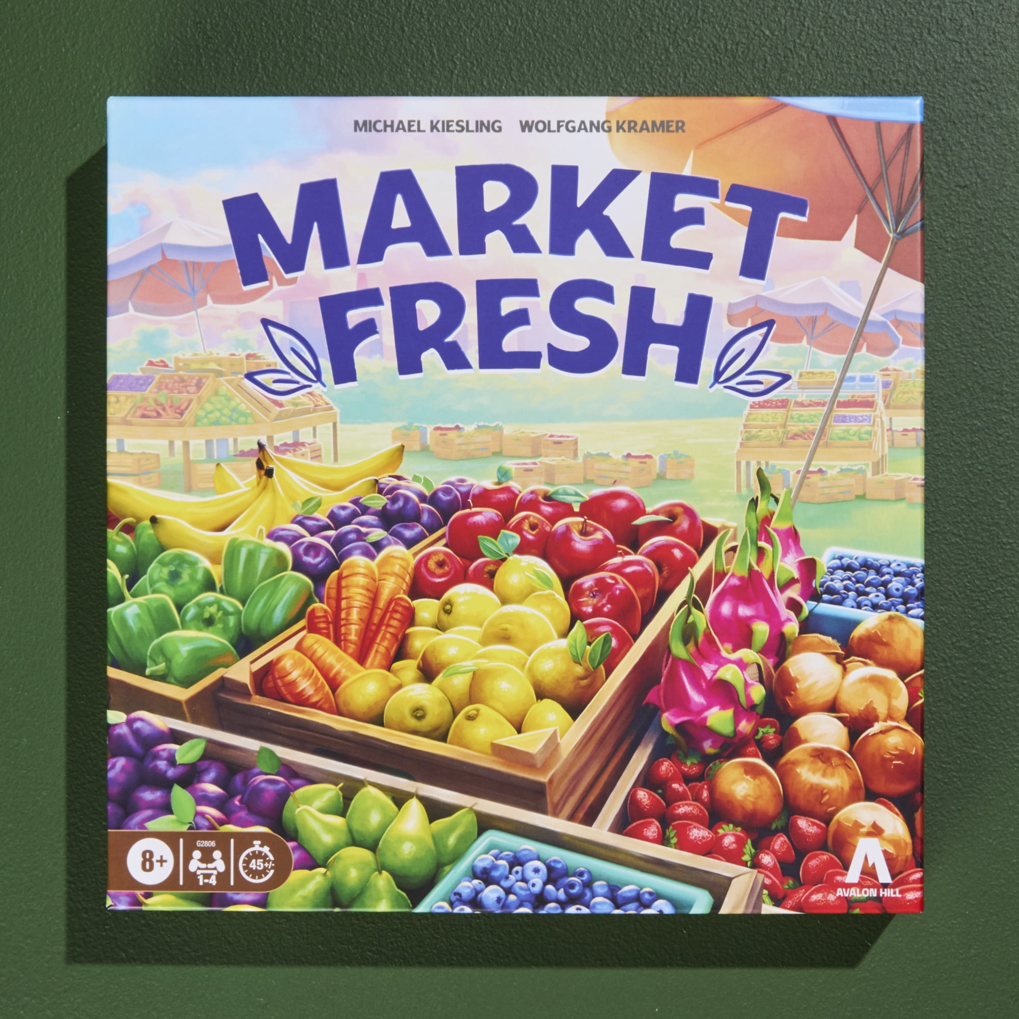 Market Fresh Board Game, Family Strategy Tile Placement Games, 45 Mins., Ages 8+