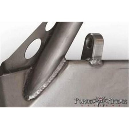 Poison Spyder BFH Front Bumper with Shackle Tabs and Comp Stinger (Bare)- 13-16-020-DC Fits select: 1989-1995 JEEP WRANGLER / YJ, 1987-1988 JEEP WRANGLER