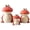 Red, variant on Funny Cute Ceramic Frog Garden Statues Yard Decoration Outdoor Holiday Decorations, Ideal Ornament for Outside Pond Pool Patio Front Porch Backyard — LAILLSH
