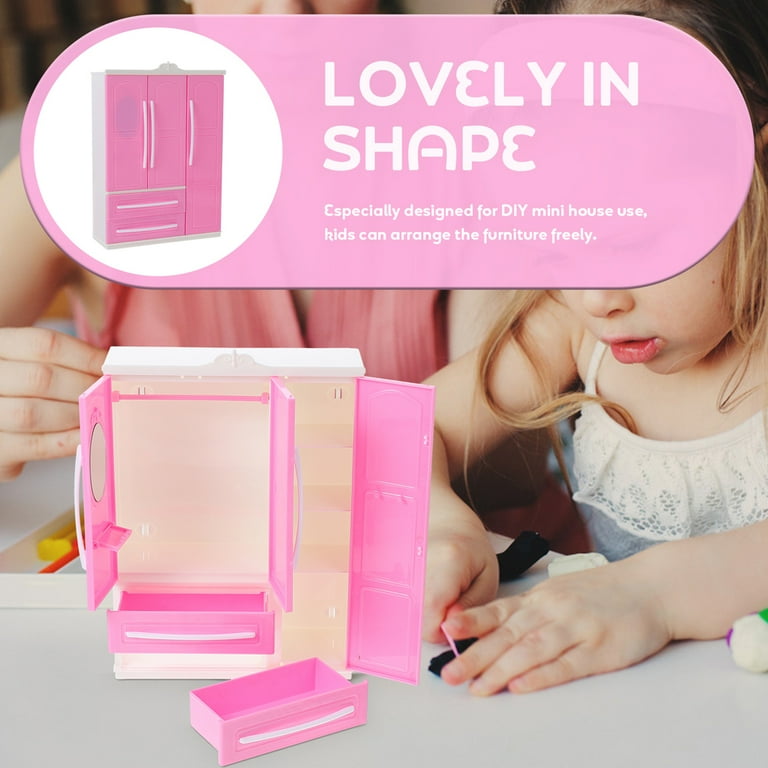 Wardrobe 18 Doll Accessories Diy Clothes Storage Diy Doll Closet